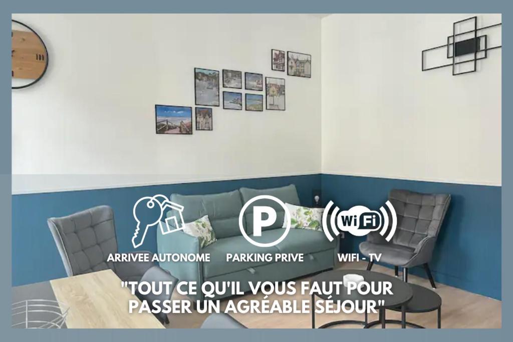 La Gaivota, Centre-Ville De Wimereux, Parking Prive ! Eksteriør billede